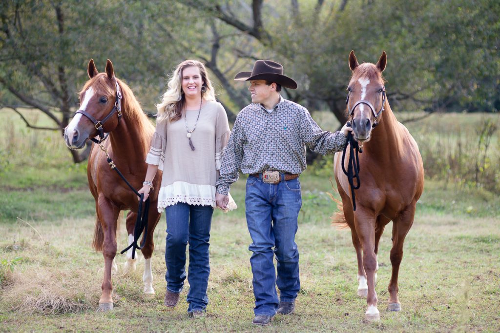 Visitors wearing comfortable farm attire